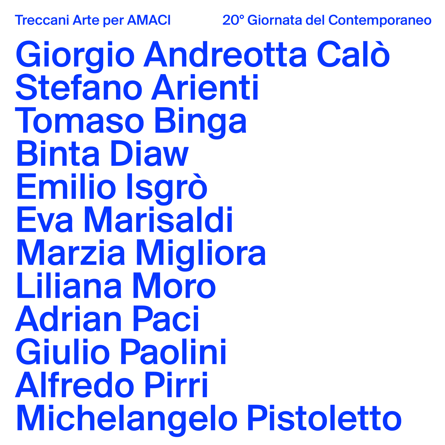 Treccani Arte x AMACI